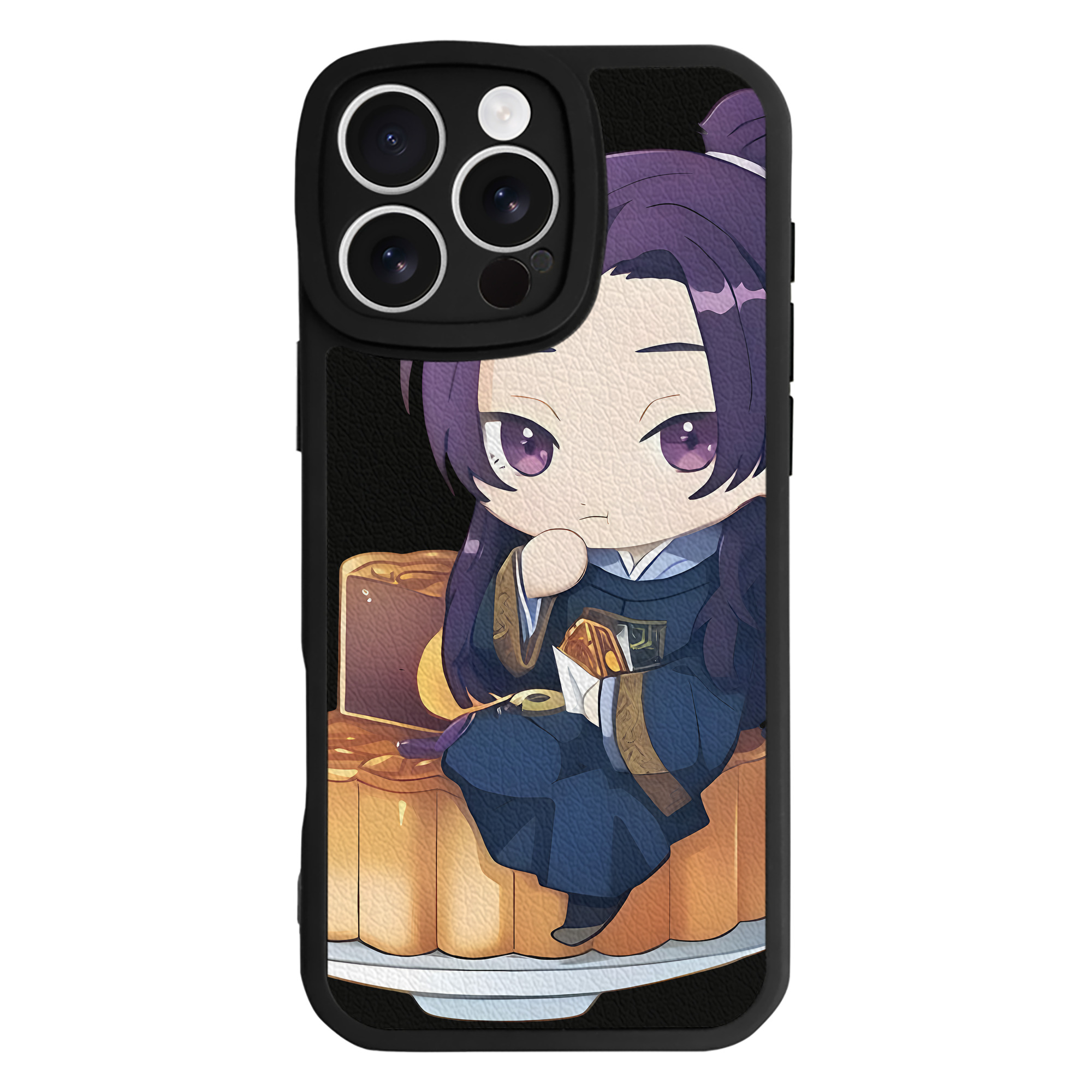 （画像用） 薬屋のひとりごと The Apothecary Diaries 【iPhone 16シリーズ対応】シリコンスマホケース（レザー調） 材質：シリコン